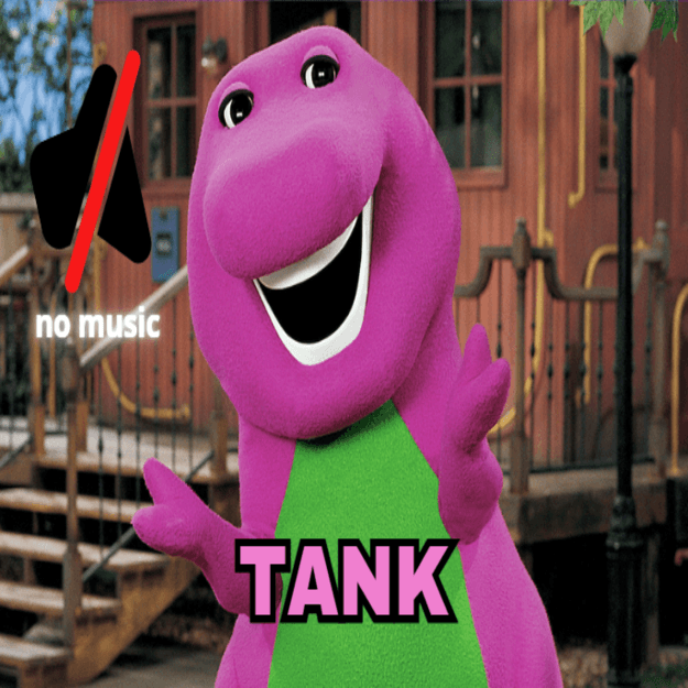 Barney the Dinosaur [Tank] (NO MUSIC) — Left 4 Dead 2 Workshop preview