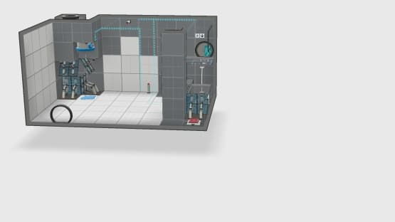 Cube And Button — Portal 2 Steam Workshop preview image