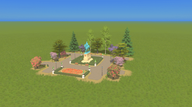6x6 park — Cities: Skylines Workshop preview