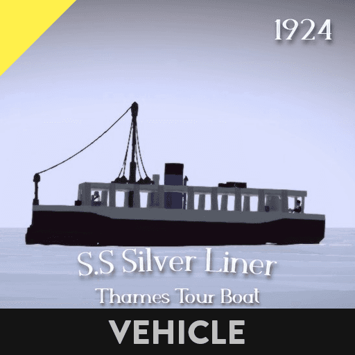 S.S Silver Liner  /  Thames Tour Boat — Stormworks: Build and Rescue Steam Workshop preview image