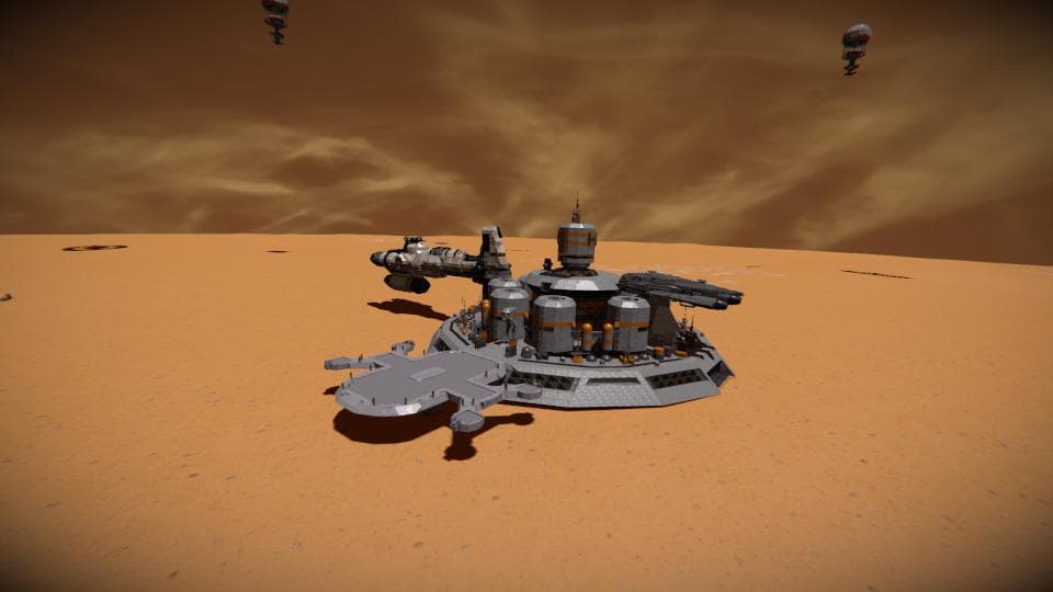 Imperial Civil Outpost — Space Engineers Workshop preview