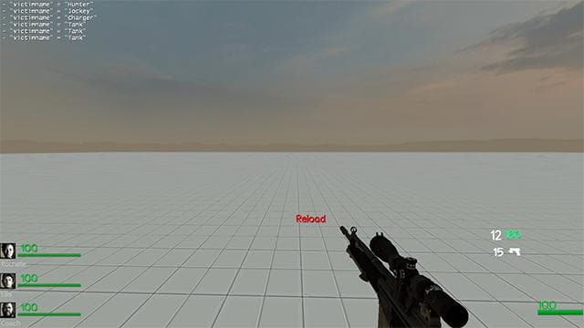 Reload notification + Extended killfeed (online) — Left 4 Dead 2 Workshop preview