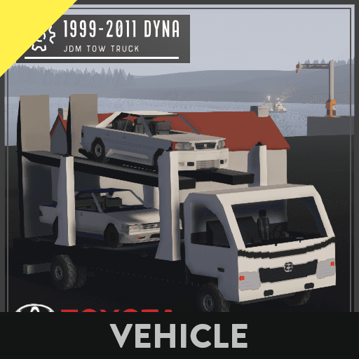Toyota Dyna Tow Truck 1999-2011 — Stormworks: Build and Rescue Workshop preview