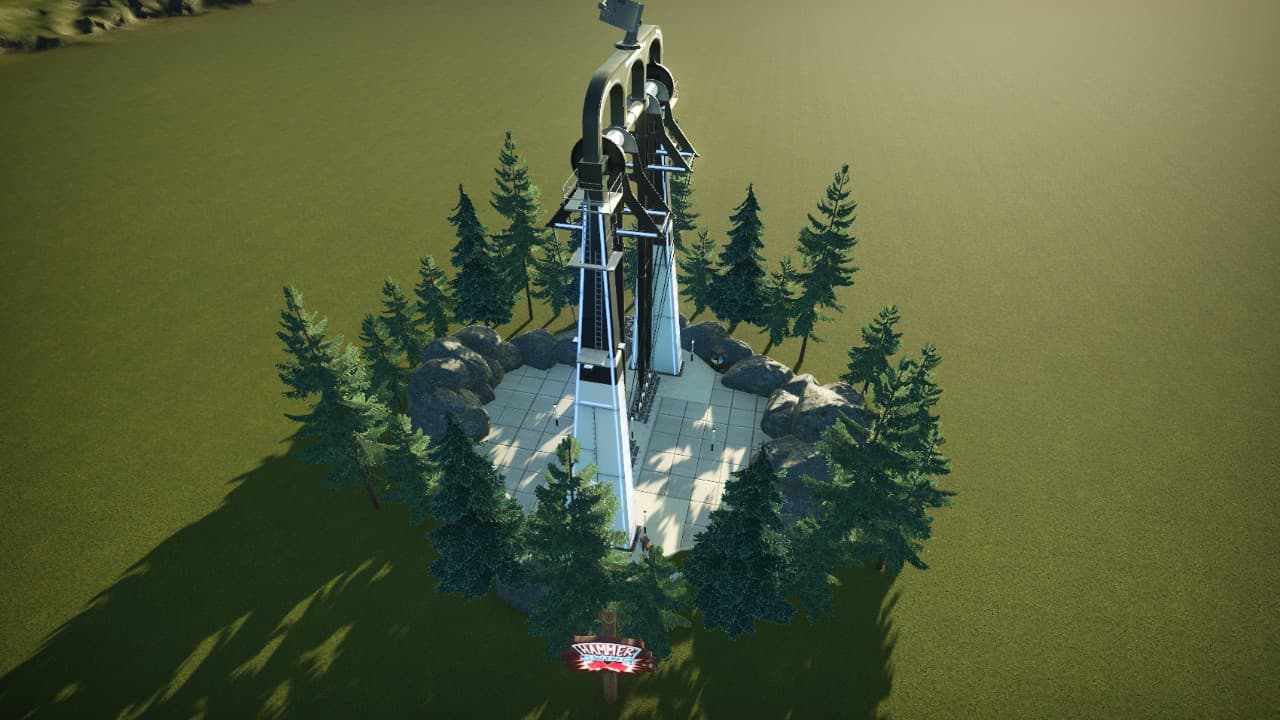 Forest Swing — Planet Coaster Workshop preview
