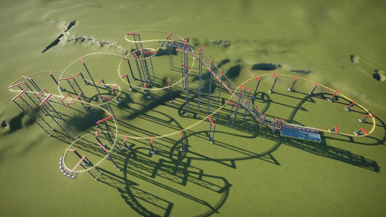 Swinging Coaster — Planet Coaster Steam Workshop preview image