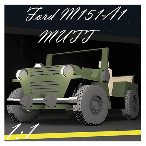Ford M151A1 MUTT (Legacy) — Stormworks: Build and Rescue Steam Workshop preview image