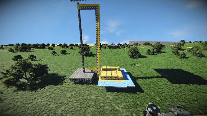 T_M_R (Transportable Mining Rig) — Space Engineers Workshop preview