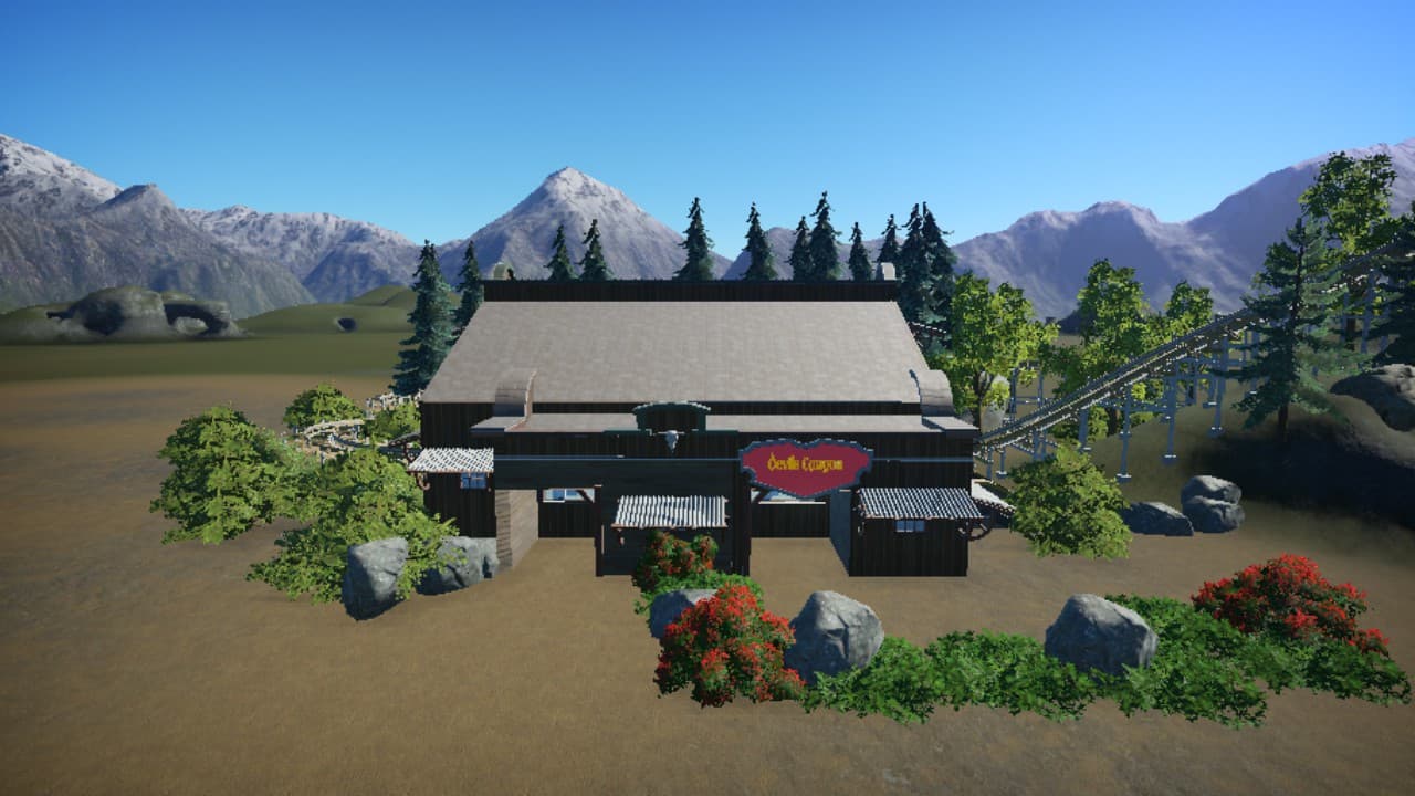 Devils Canyon the ride — Planet Coaster Workshop preview