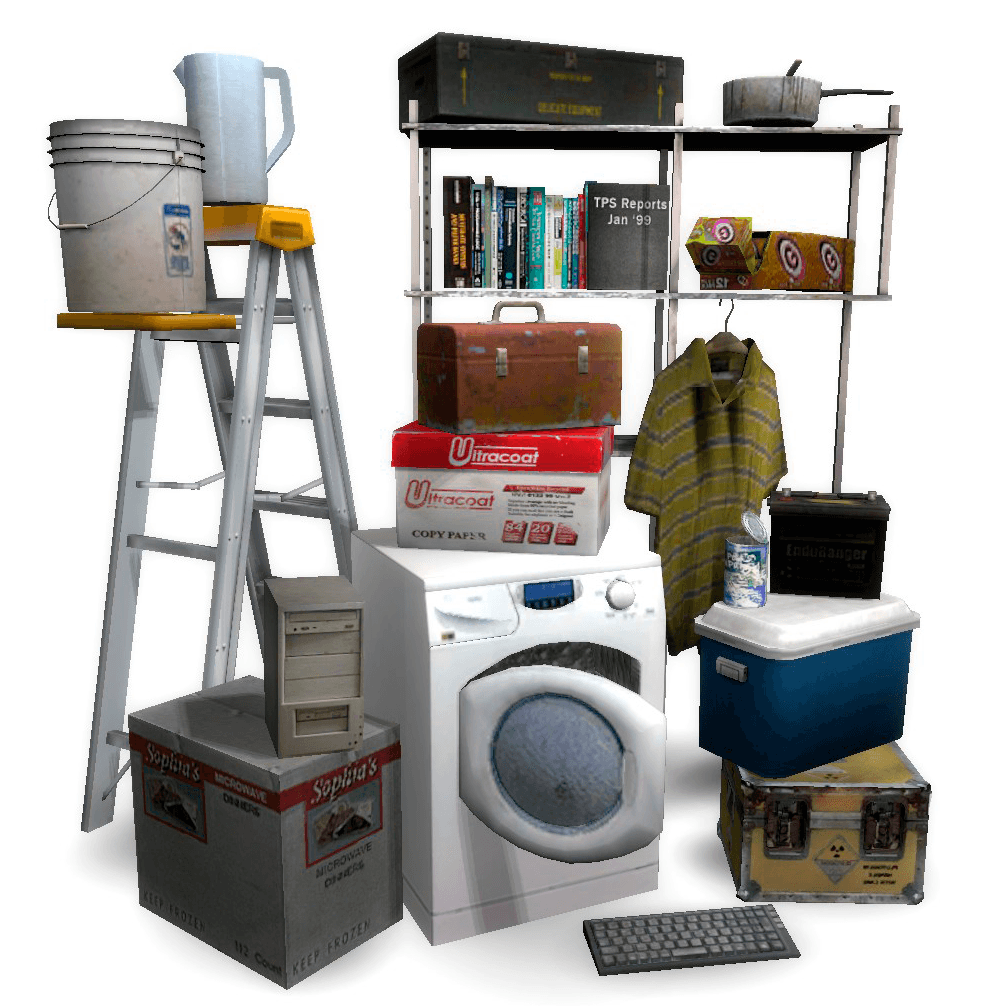 Separated props (HL2, CSS, L4D2) (expanded/extended assets) — Garry's Mod Steam Workshop preview image