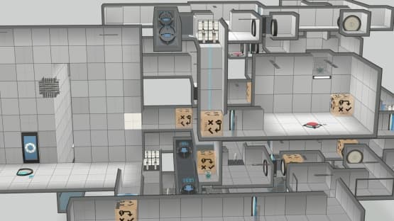 Random shit in the backrooms — Portal 2 Workshop preview