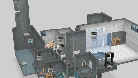 logic test chamber part 4 chapter 1 (last part) — Portal 2 Workshop preview