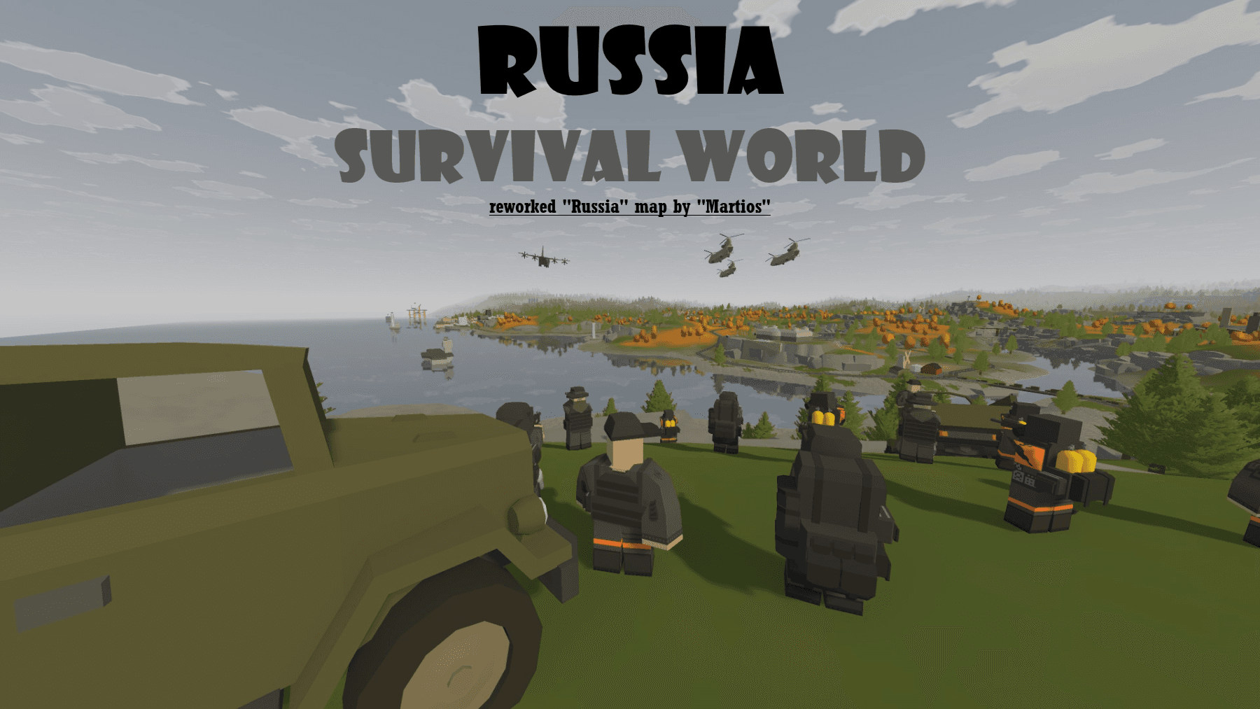 Russia Survival World — Unturned Steam Workshop preview image