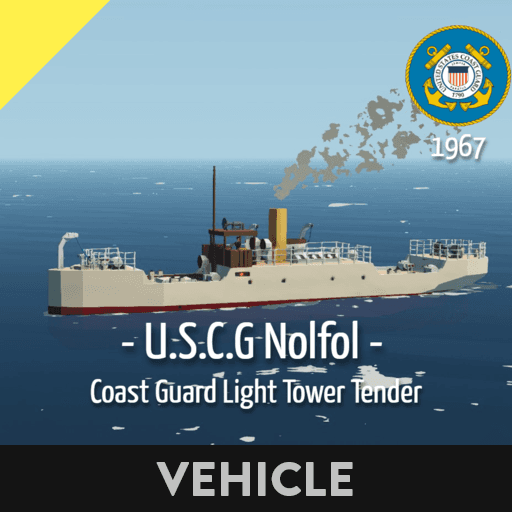 U.S.C.G Nolfol  - Light Tower Tender — Stormworks: Build and Rescue Steam Workshop preview image