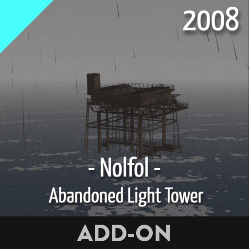 Nolfol Light Tower - U.S Coast Guard Light Tower (Abandoned) — Stormworks: Build and Rescue Steam Workshop preview image