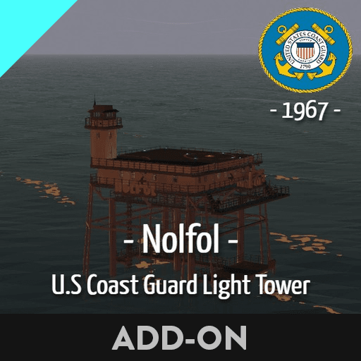 Nolfol Light Tower - U.S Coast Guard Light Tower — Stormworks: Build and Rescue Steam Workshop preview image