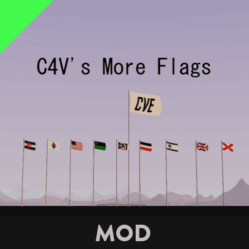 C4V's More Flags — Stormworks: Build and Rescue Workshop preview