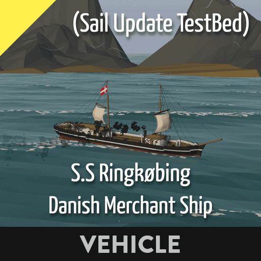 S.S Ringkøbing  - Danish Merchant Ship (Sail Update Test bed) — Stormworks: Build and Rescue Steam Workshop preview image