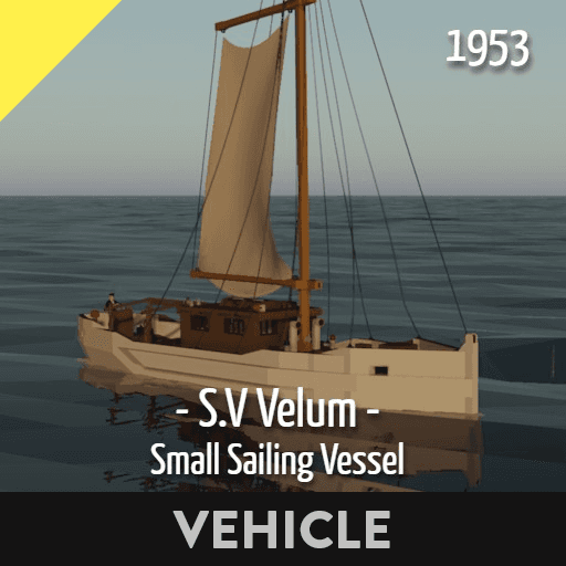 S.V Velum - Small Sailing Vessel — Stormworks: Build and Rescue Workshop preview
