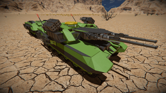 Alliance 'Rhino' MBT — Space Engineers Steam Workshop preview image