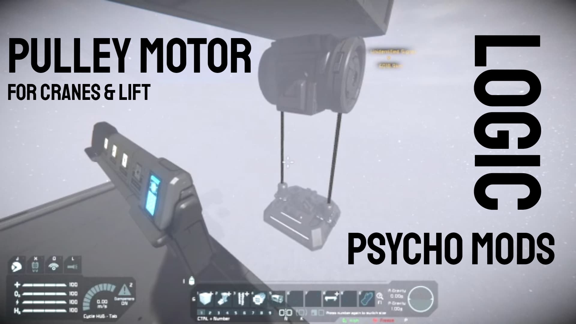 [Psycho] Pulley Motor Core — Space Engineers Steam Workshop preview image