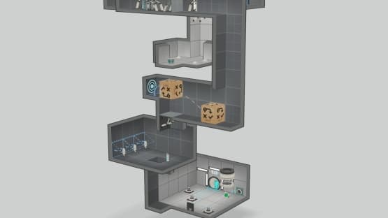 logic test chamber part 2 chapter 4 (last chapter) — Portal 2 Steam Workshop preview image