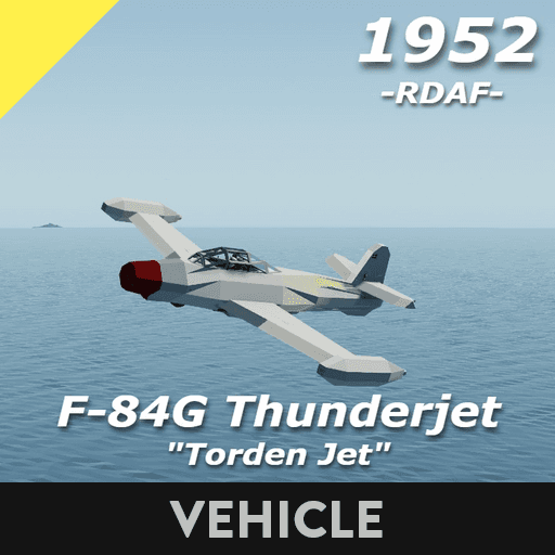 F-84G Thunderjet RDAF — Stormworks: Build and Rescue Steam Workshop preview image