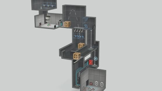 logic test chamber part 4 chapter 4 (last chapter last part) — Portal 2 Steam Workshop preview image