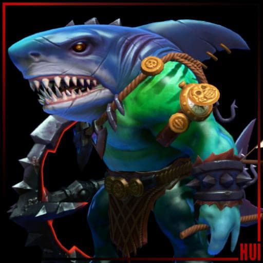 Burning Shark_arms — Dota 2 Steam Workshop preview image