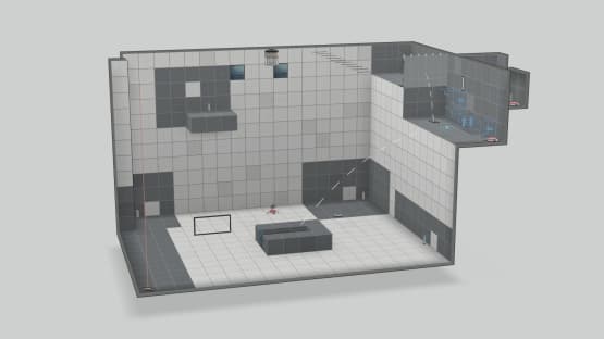 hard(no) true coop test chamber — Portal 2 Steam Workshop preview image