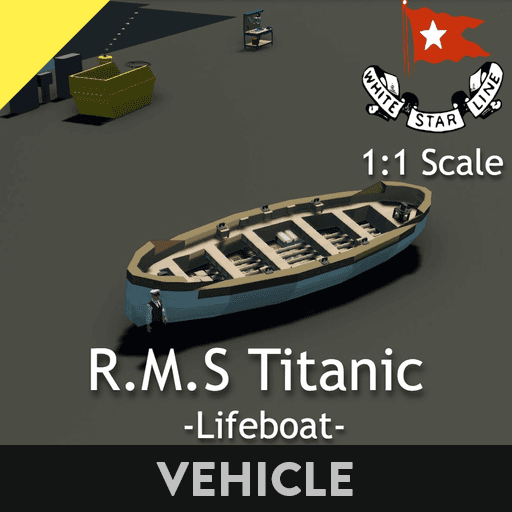 R.M.S Titanic - Lifeboat — Stormworks: Build and Rescue Steam Workshop preview image