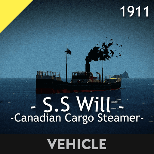 S.S Will - Canadian cargo steamer [Fixed] — Stormworks: Build and Rescue Steam Workshop preview image