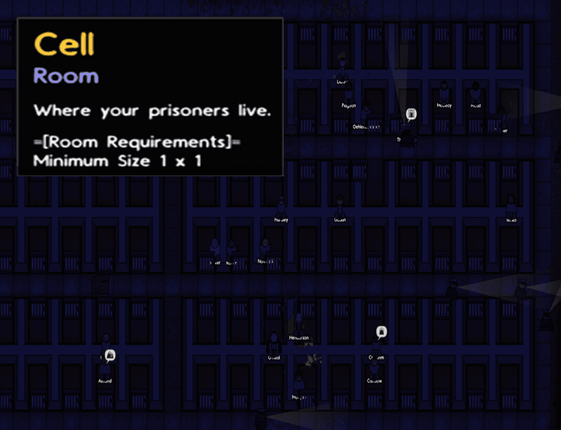 No Requirement Cells / Holding Cells — Prison Architect Workshop preview