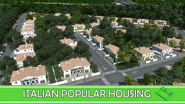 Italian Popular Housing's Models Pack — Cities: Skylines Steam Workshop preview image