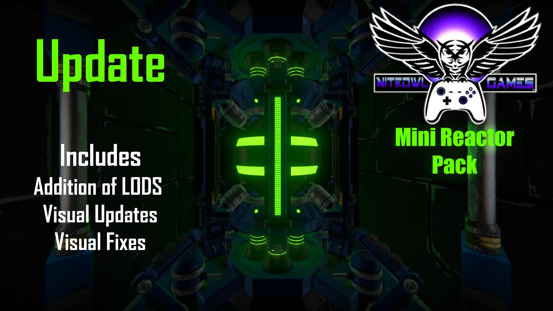 NiteOwl Mini Reactor Pack — Space Engineers Workshop preview