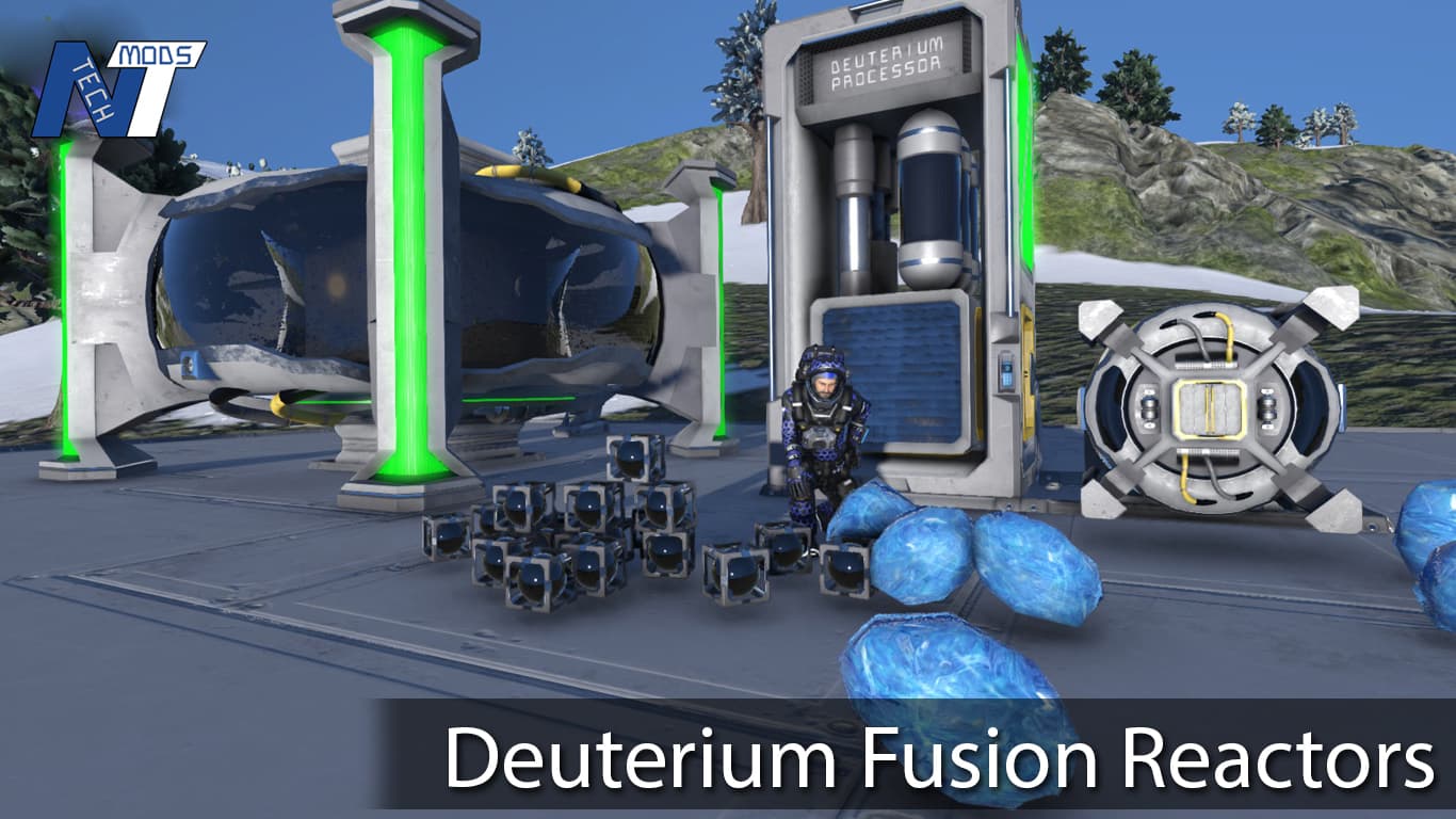 Deuterium Fusion Reactors — Space Engineers Workshop preview