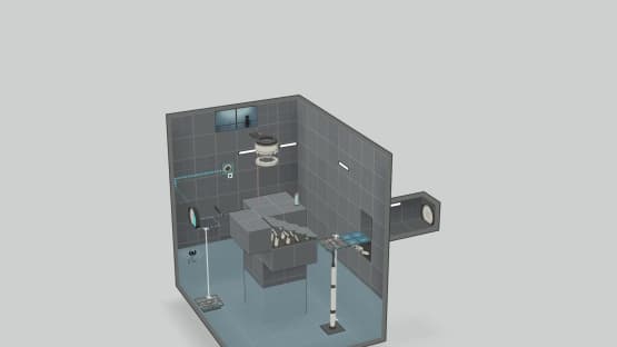 TEST CHAMBER 1 — Portal 2 Steam Workshop preview image