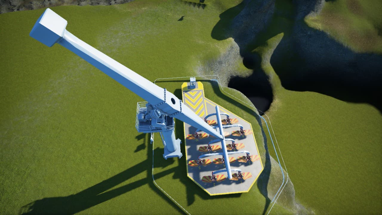 蓝色旋风 — Planet Coaster Workshop preview