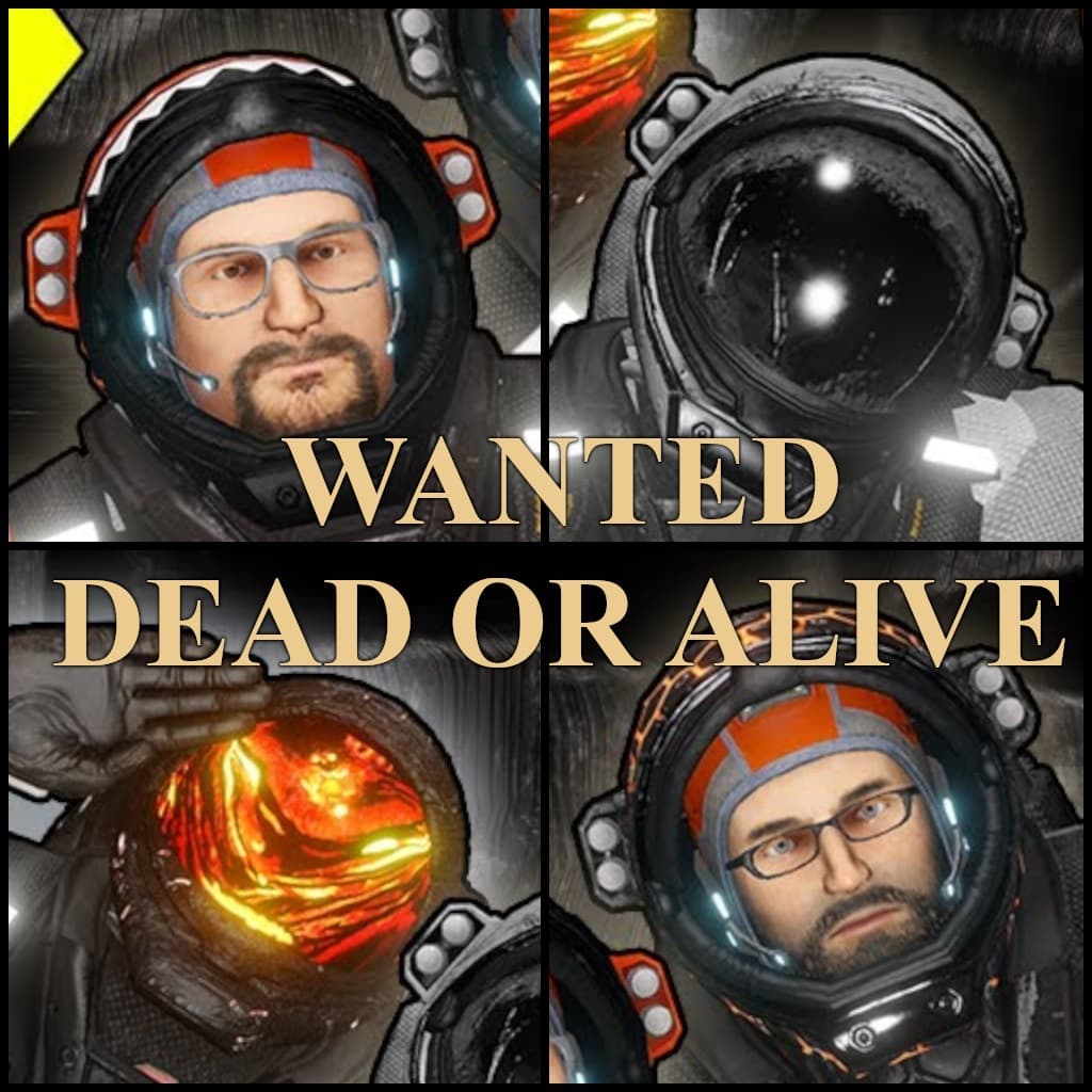 Wrong Way Wanted Posters — Space Engineers Workshop preview