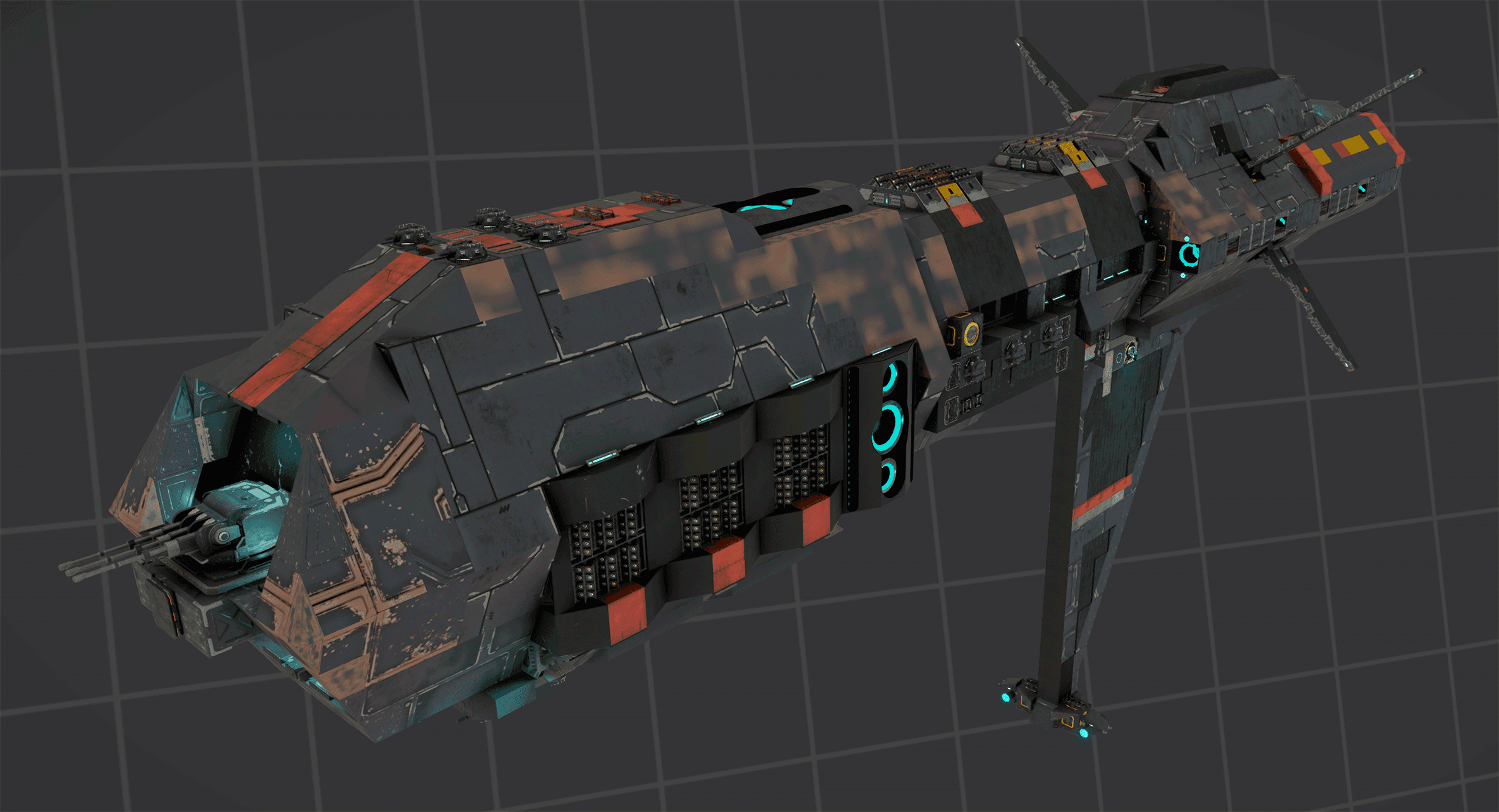 Scythe 105 'Toaster' — Space Engineers Workshop preview