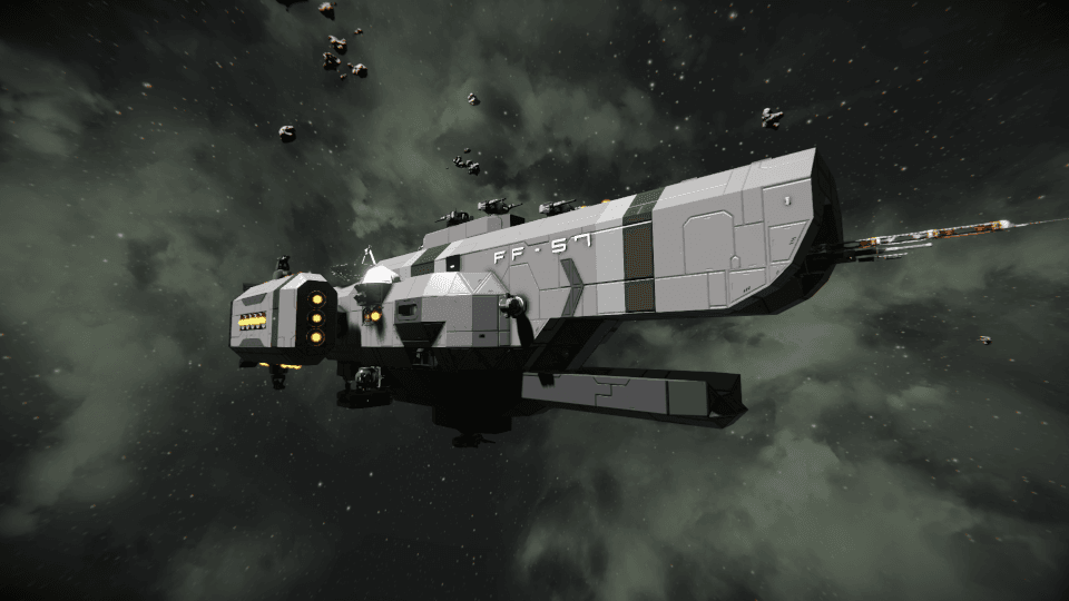 Drake-class Frigate FF-57 Camden Loch (Christmas 2024 Edition) — Space Engineers Workshop preview