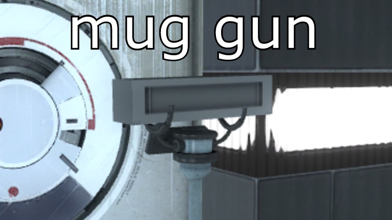 mug gun — Portal 2 Workshop preview