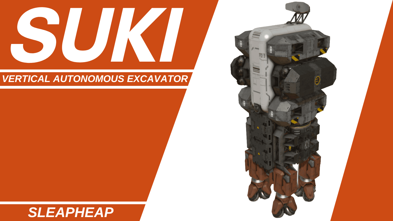 'Suki' Vertical Autonomous Excavator — Space Engineers Workshop preview