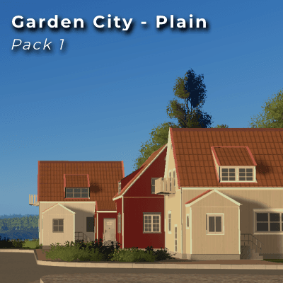 Garden City 1 - Plain — Cities: Skylines Steam Workshop preview image
