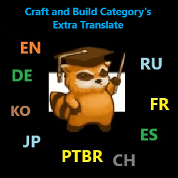 Craft and Build Category Translate [B42] — Project Zomboid Steam Workshop preview image