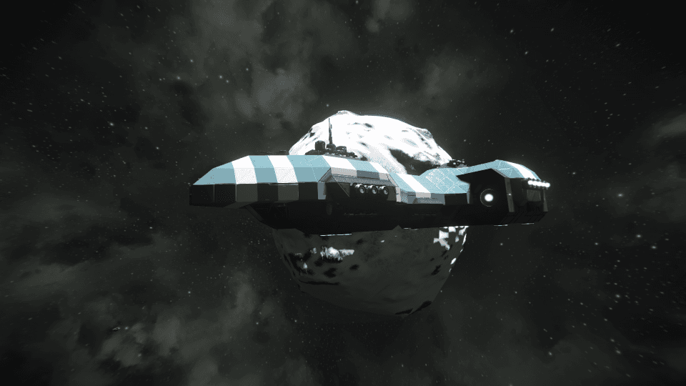 DSN Partisan-class Stealth Corvette Courier 06 — Space Engineers Steam Workshop preview image