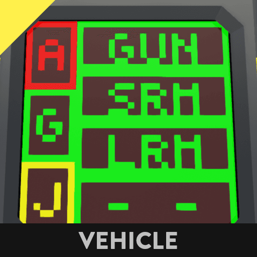 X-4 Digital Ordinance Selector Panel — Stormworks: Build and Rescue Steam Workshop preview image