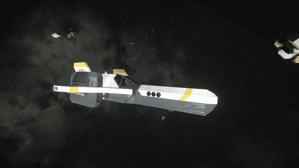 Ch.6 [DSN] FA-23C Puffin Starfighter — Space Engineers Steam Workshop preview image
