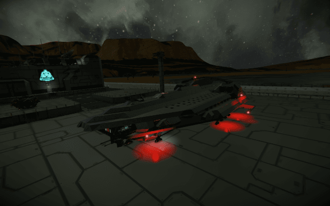 UAC Colonial Phantom Class Dropship — Space Engineers Workshop preview