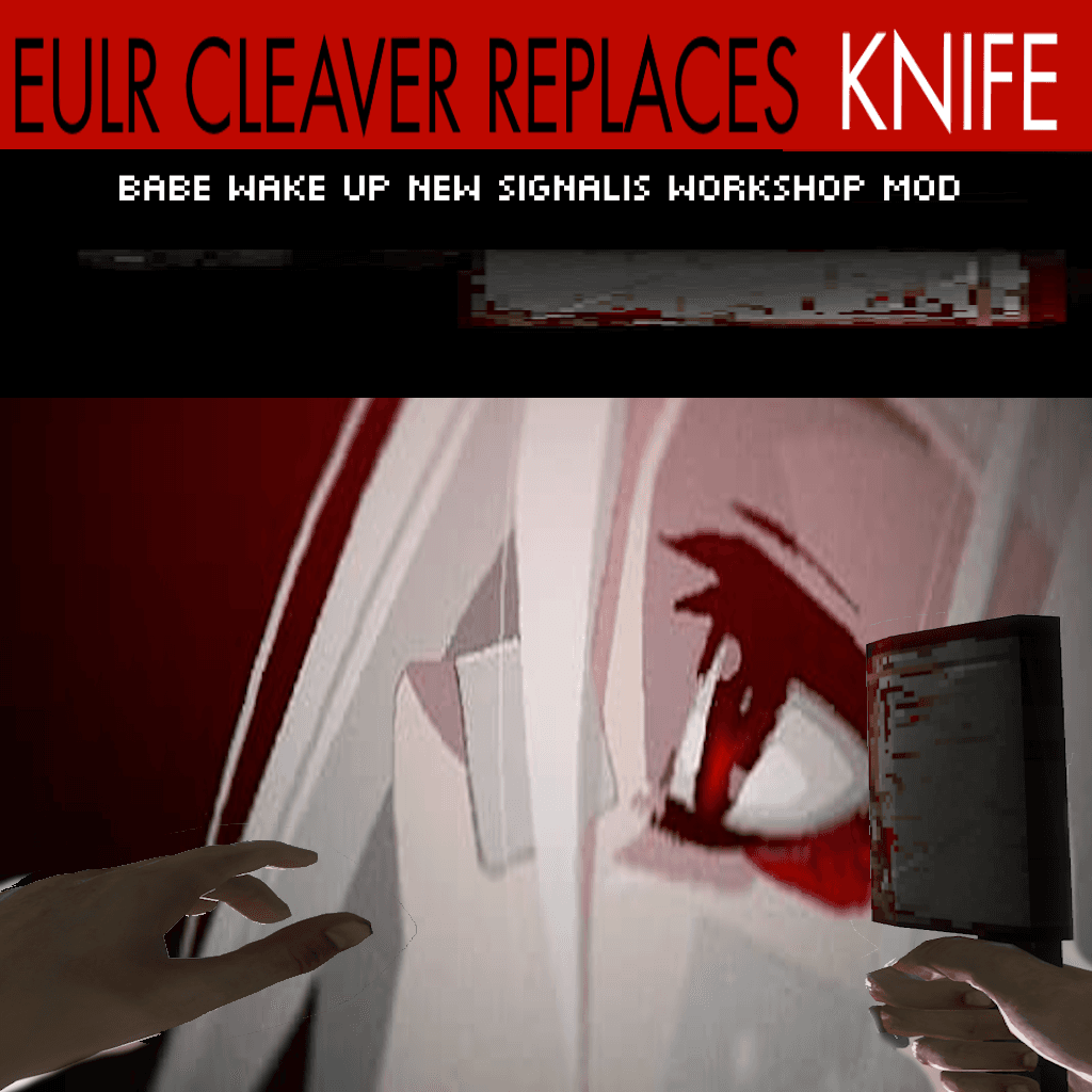 Signalis EULR Cleaver replaces Knife — Left 4 Dead 2 Workshop preview