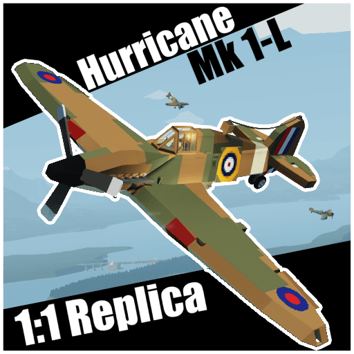 Hawker Hurricane Mk I-L | 1:1 Replica — Stormworks: Build and Rescue Steam Workshop preview image